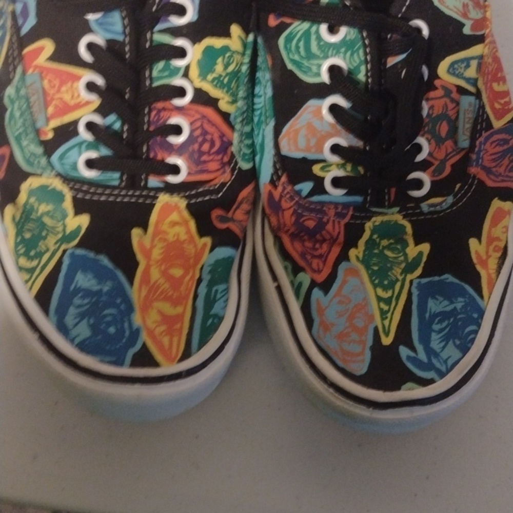 Vans Vault Rich Jacobs Faces Ultra-Cush Art Shoes size 11 - Picture 11 of 13